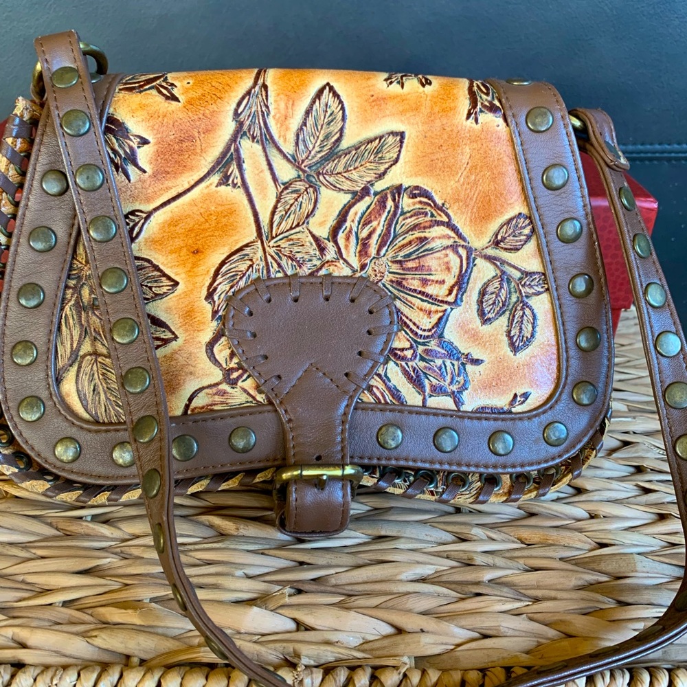 Isabella Fiore small saddle style bag